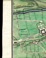 Phenix Park (Phoenix Park), Road From Chapclizod, Salute Battery, Conyngham Road, River Anna Liffey, Sarah Bridge, Island Bridge, St John's Well, Burial Ground, Royal Hospital, Kilmainham New Gaol, Gaolers House, Inchicore Road, Road From Naas, Old Gaol, Kilmainham, Kilmainham Lane, Circular Road, & Grand Canal